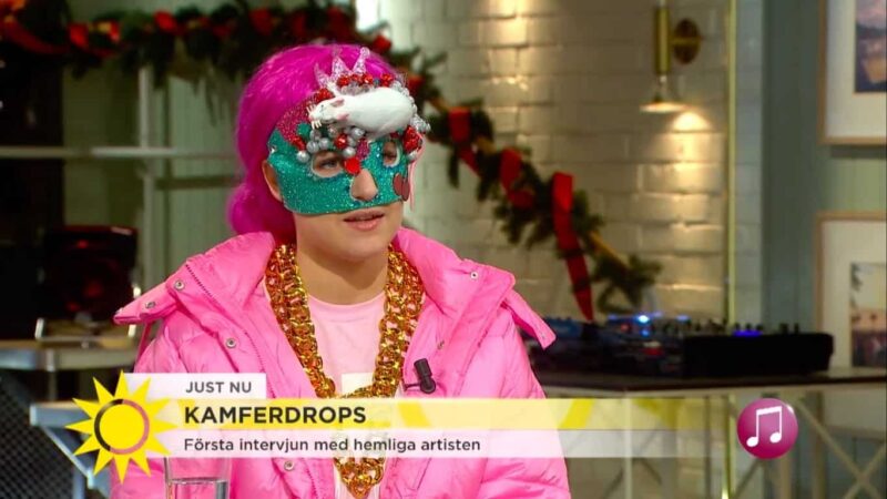 Kamferdrops i nyhetsmorgon.